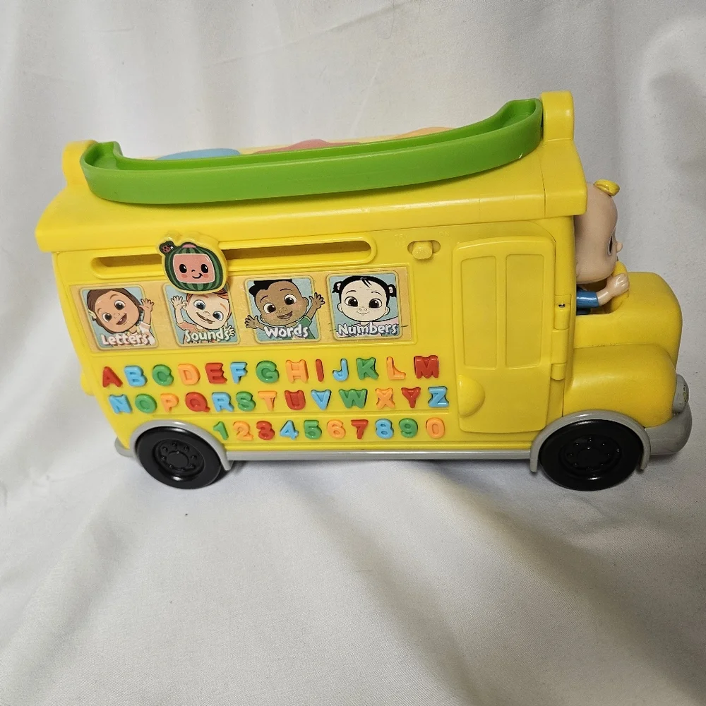 Cocomelon Yellow Educational‎ Toy Bus